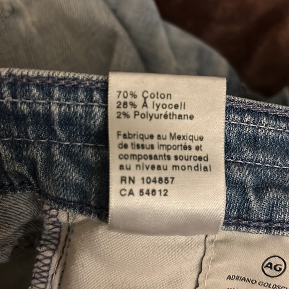 Adriano Goldschmild Jean Shorts - size 26R - longer length - Picture 16 of 16